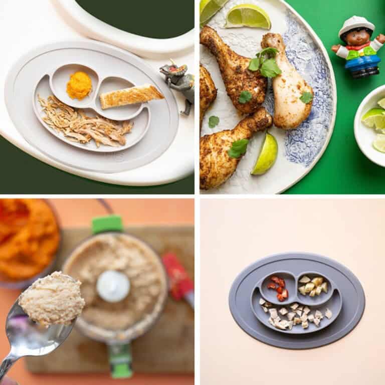 different ways to offer your baby chicken