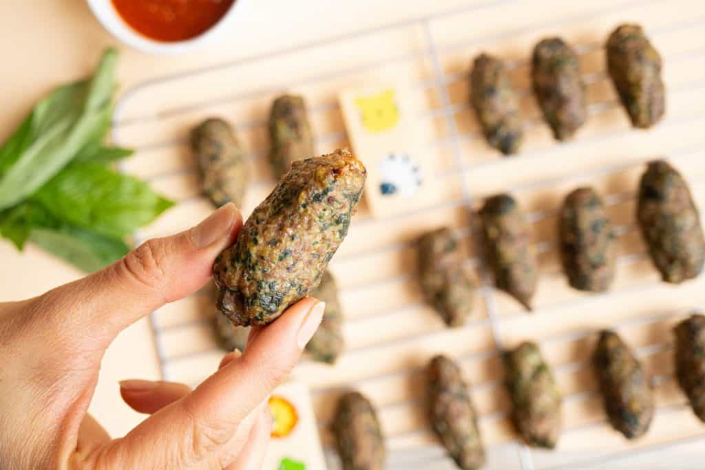 an image of basil beef kabobs for babies