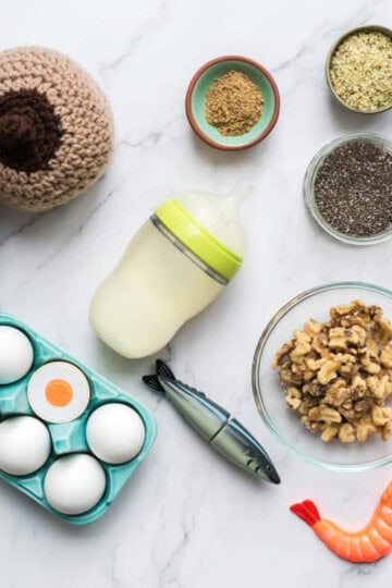 sources of omega 3 fatty acids for babies