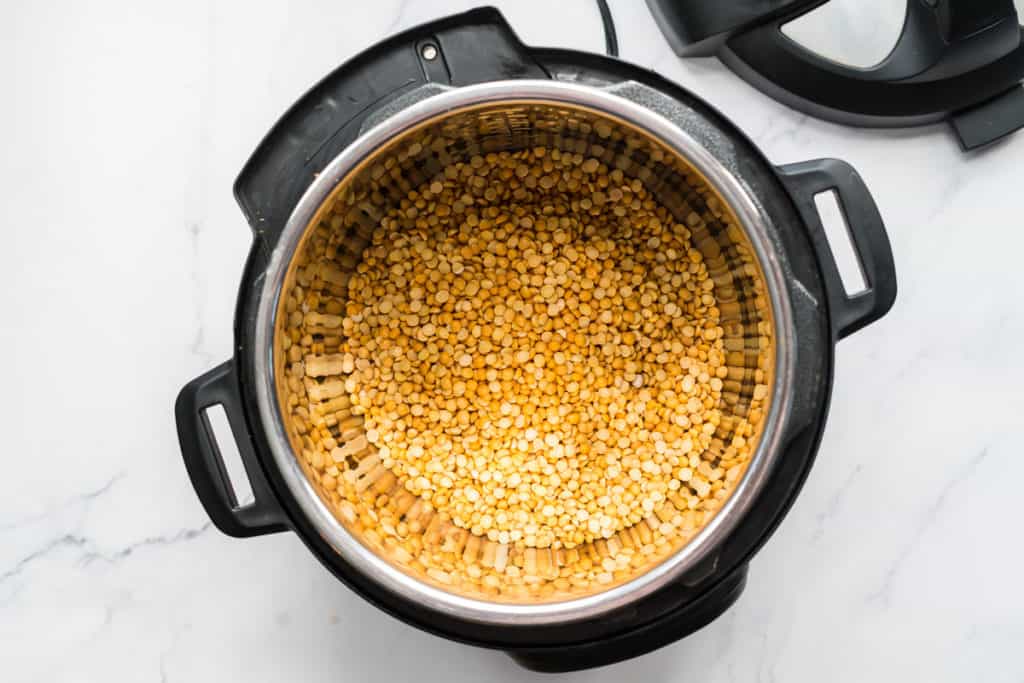 split peas in an instant pot