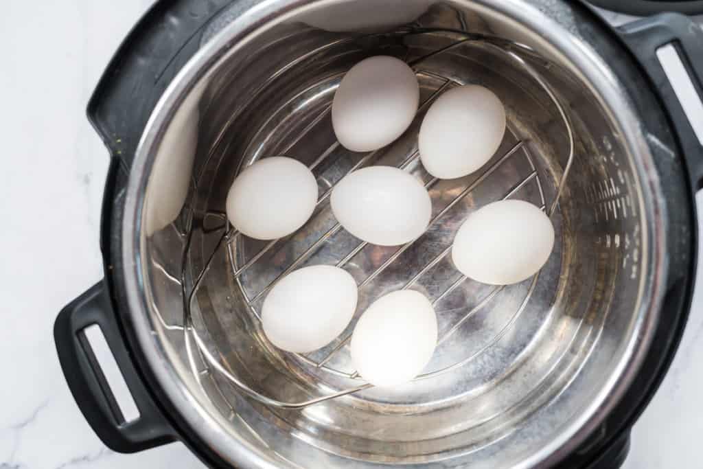 hard boiled eggs in an instant pot