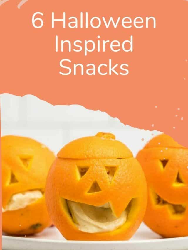 6 Healthy Halloween Inspired Snacks
