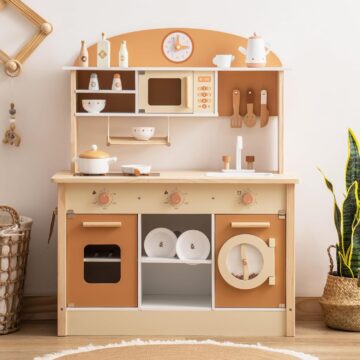 childrens play kitchen set