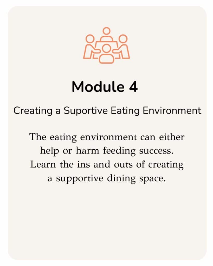 The eating environment can either help or harm feeding success. Learn the ins and outs of creating a supportive dining space.