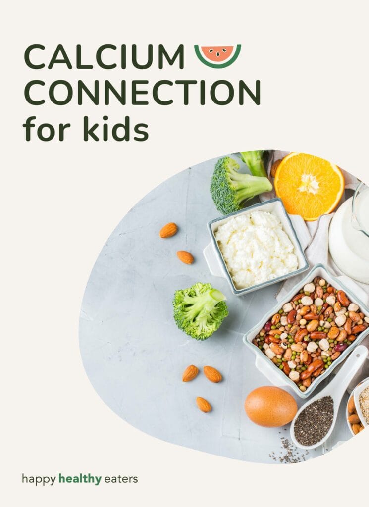 Calcium Connection for Kids guide cover page