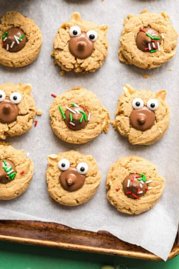 PB blossom bear cookies.