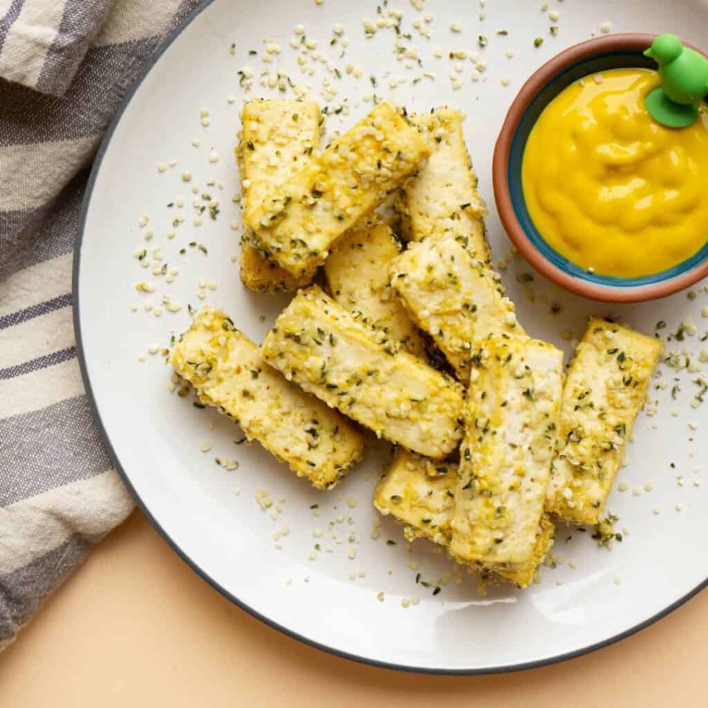 Tofu strips for babies