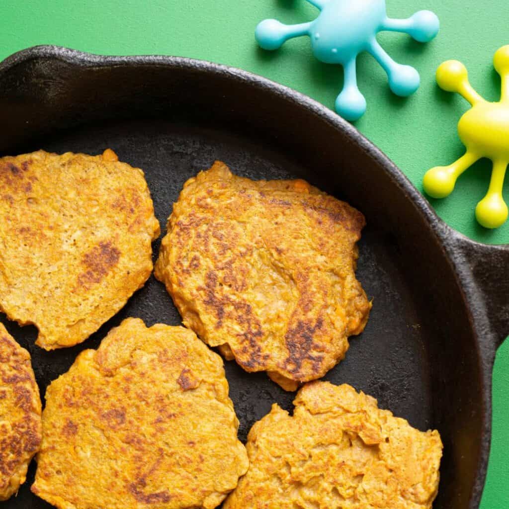 Lentil patties for babies