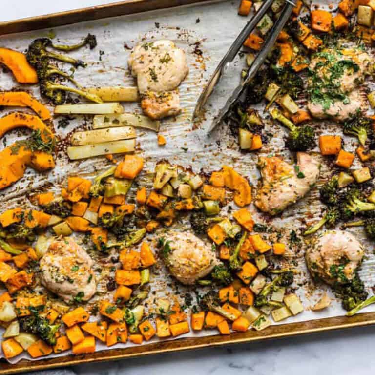 one pan herbed lemon chicken