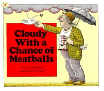 Cloudy with a chance of meatballs book cover