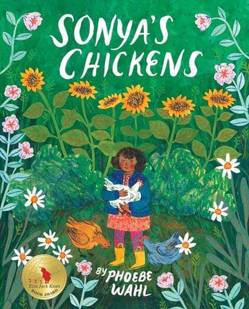 Children's illustrated book titled Sonya's Chickens